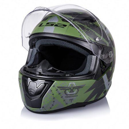 Kask Integralny FF353 Rapid II Thunder Birds Mat Military