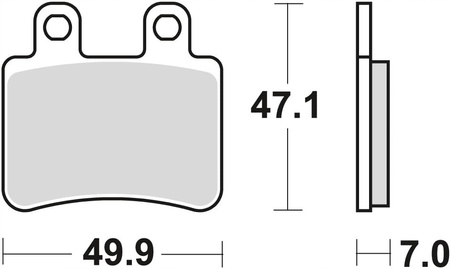 Klocki Hamulcowe TRW MCB735