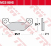Klocki Hamulcowe TRW MCB860SI