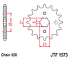 Zębatka Przednia JT JTF1573.13