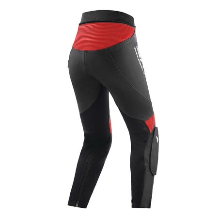 Spodnie Motocyklowe Damskie SHIMA MIURA 2.0 BLK/RED