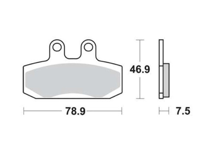 Klocki Hamulcowe TRW MCB673