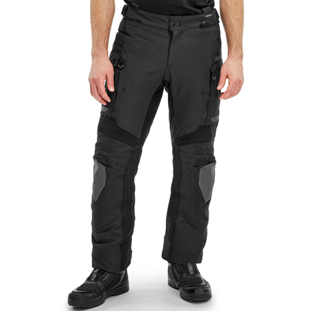 Spodnie Motocyklowe SHIMA DUNE SHORT czarny membrana