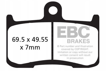Klocki Hamulcowe EBC GPFAX347HH
