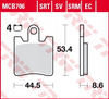 Klocki Hamulcowe TRW MCB706SV