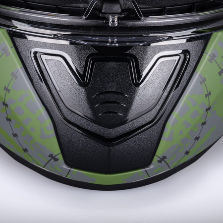 Kask Integralny FF353 Rapid II Thunder Birds Mat Military