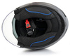 Kask Otwarty Apex JI200 SOLID METALLIC matowy niebieski