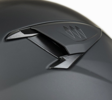 Kask Młodzieżowy Apex FI100 JNR SOLID MATT czarny matowy