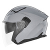 Kask Otwarty Motocyklowy NOX N130 SOLID GREY