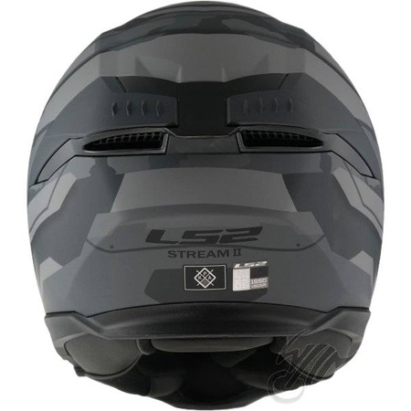 Kask Motocyklowy Integralny LS2 FF808 STREAM II SHADOW TITAN GREY