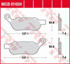 Klocki Hamulcowe TRW MCB814SH