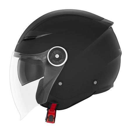 Kask Otwarty Jet NOX N181 Z Blendą Black Mat
