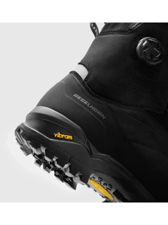 Długie buty motocyklowe REBELHORN DEFENDER-X BLACK