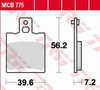 Klocki Hamulcowe TRW MCB775