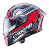 Kask Integralny Motocyklowy CABERG DRIFT EVO LB29 BLACK GREY RED
