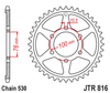Zębatka Tylna JT JTR816.38