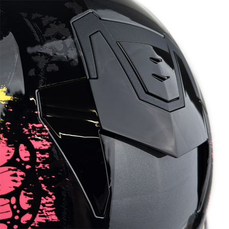 Kask Otwarty LS2 OF618 Verso II Wingz black yellow