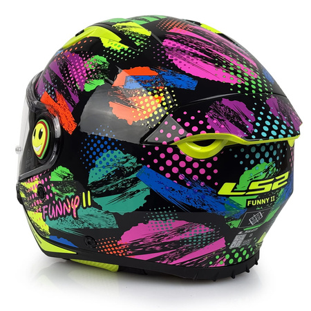 Kask Otwarty LS2 OF622 FUNNY JOY S kolorowy błyszczący