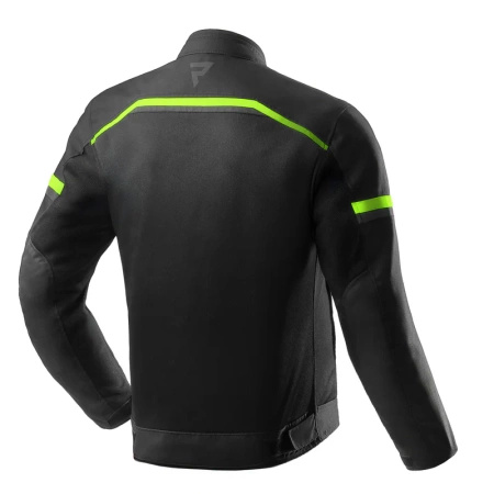 Kurtka tekstylna motocyklowa REBELHORN ECHO BLACK FLUO