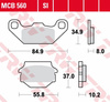 Klocki Hamulcowe TRW MCB560SI