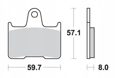 Klocki Hamulcowe SBS 715LS