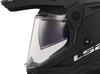Kask Motocyklowy Adventure LS2 MX702 PIONEER II HILL MAT czarny biały