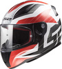 Kask integralny LS2 FF353 RAPID II GRID WHITE RED