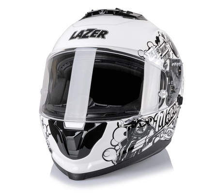 Kask Integralny Lazer Rafale Evo Stickerbomb