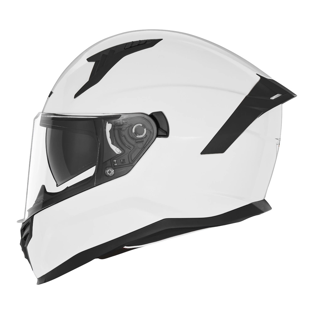 Kask intregralny motocyklowy NOX N401 Biały połysk