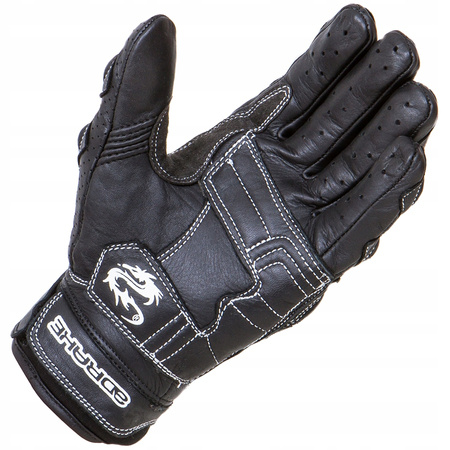 ADRAKE LEKKIE KRÓTKIE WYGODNE RĘKAWICE SKÓRZANE M