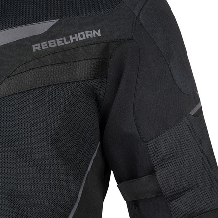 Męska Kurtka Rebelhorn Flux Black