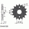 Zębatka Przednia Sunstar SUNF361-13