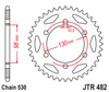 Zębatka Tylna JT JTR482.47