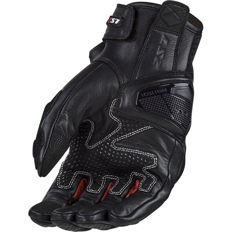 Rękawice LS2 SPARK 2 MAN GLOVES Czarne-czerwone