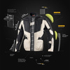 Kurtka Męska Rebelhorn Hardy II Grey Black Fluo