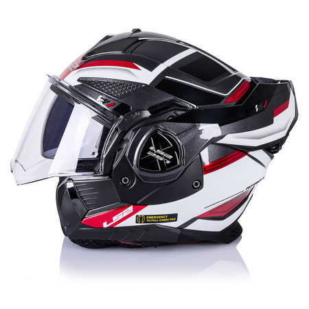 Kask Szczękowy LS2 FF901 Advant X Spectrum Black Red