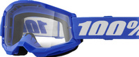GOGLE 100 PROCENT CROSS/ENDURO STRATA 2 NIEBIESKI BIAŁY