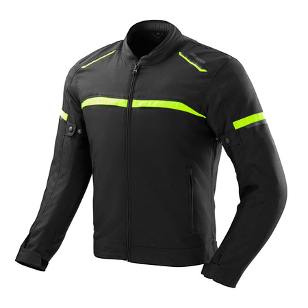 Kurtka Tekstylna Motocyklowa OZONE NEO BLACK FLUO