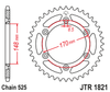 Zębatka Tylna JT JTR1821.47