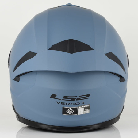 Kask Motocyklowy Otwarty LS2 OF618 VERSO II SOLID MISTY BLUE