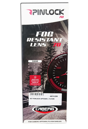 Pinlock 70 do kasku Caberg UPTOWN FLYON clear