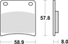 Klocki Hamulcowe TRW MCB591