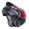 Kask Szczękowy Motocyklowy CABERG FLIP-UP TOURMAX X SARABE GREY BLACK RED