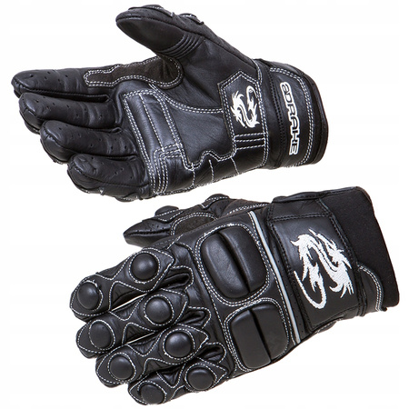 ADRAKE LEKKIE KRÓTKIE WYGODNE RĘKAWICE SKÓRZANE M