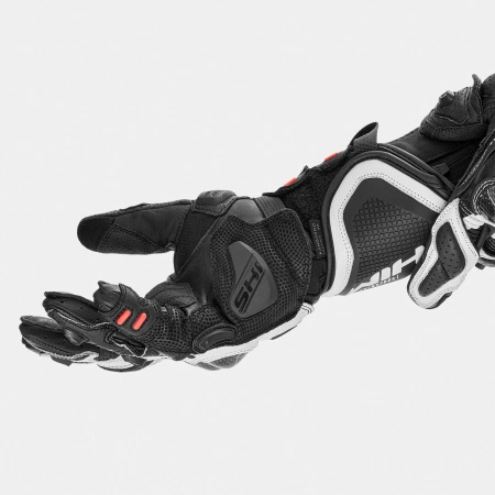 Rękawice Motocyklowe SHIMA RS-3 BLACK WHITE czarny biały