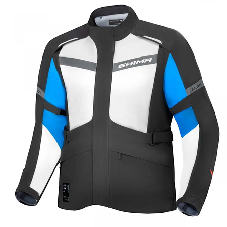 Kurtka Motocyklowa Męska SHIMA ALPHA BLUE