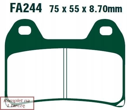 Klocki Hamulcowe EBC FA244