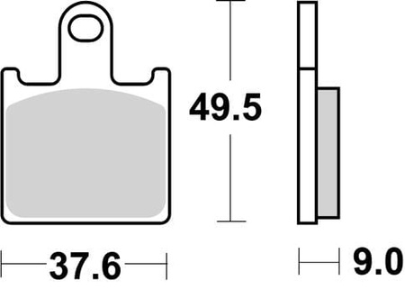 Klocki Hamulcowe SBS 838DC