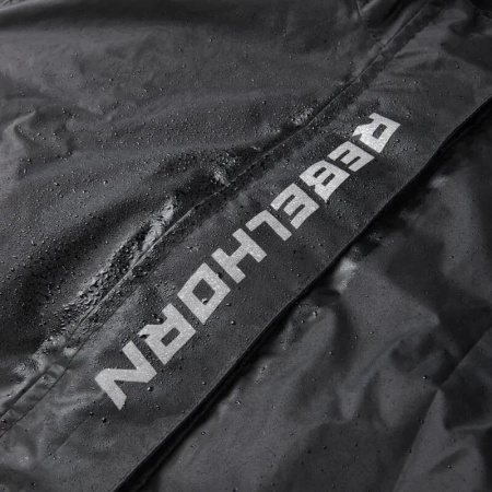 Kombinezon Przeciwdeszczowy Rebelhorn Travel Black Fluo