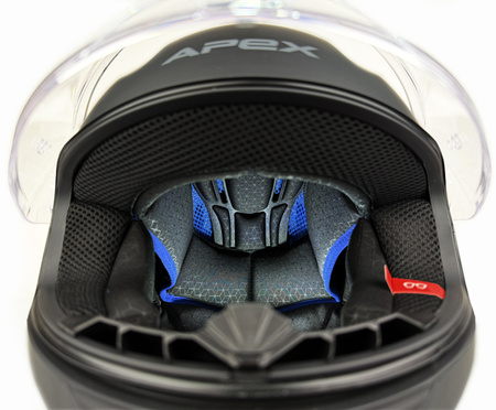 Kask Młodzieżowy Apex FI100 JNR SOLID MATT czarny matowy